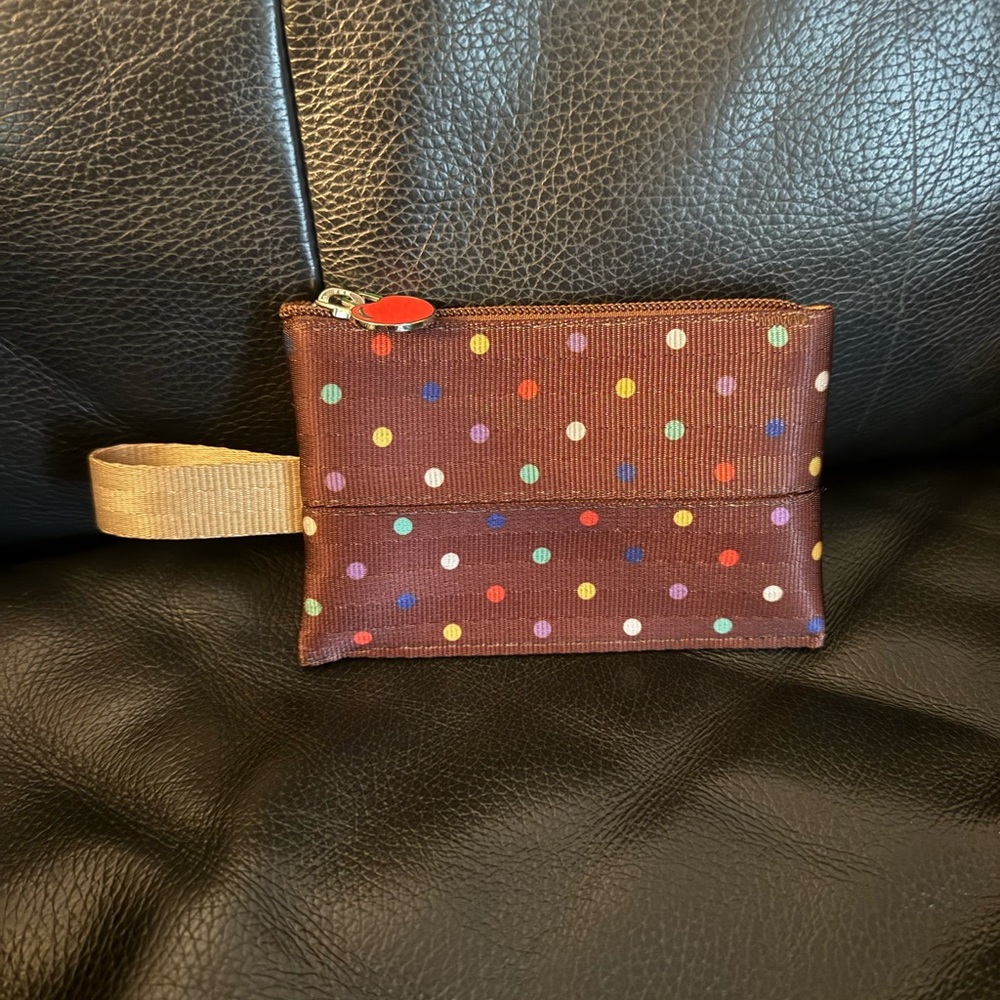 Harvey’s Brown Polka Dot icecream/Sundae Coinpouch
